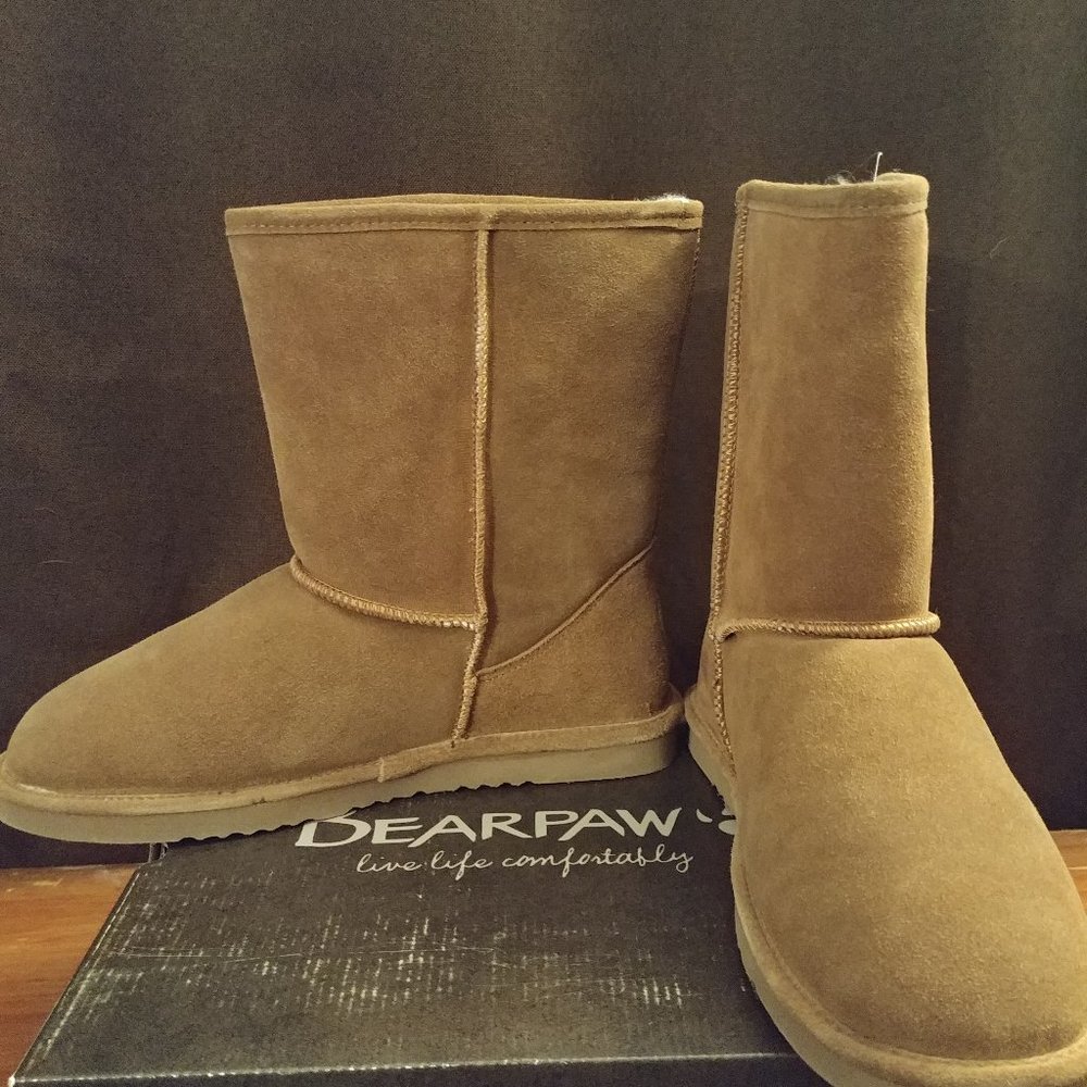 Tan Bearpaw Boot